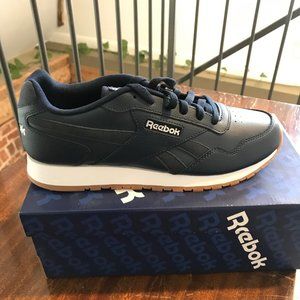 NWT Blue Leather Reebok Classic Sneakers sz 9.5